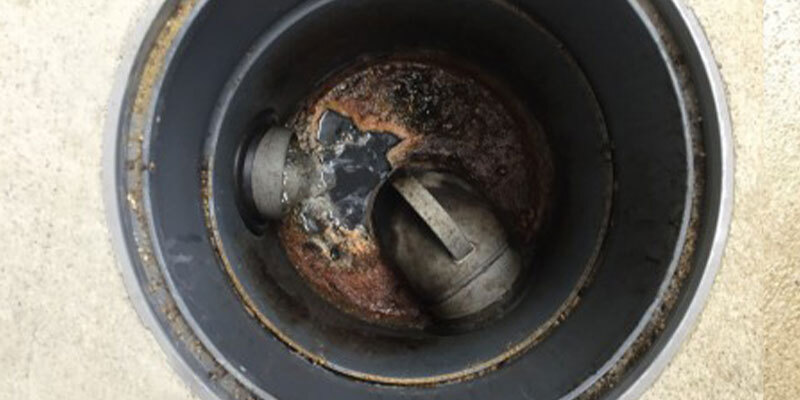 汚水桝クリーニング｜Before