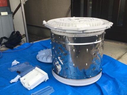 縦型洗濯機クリーニング｜After