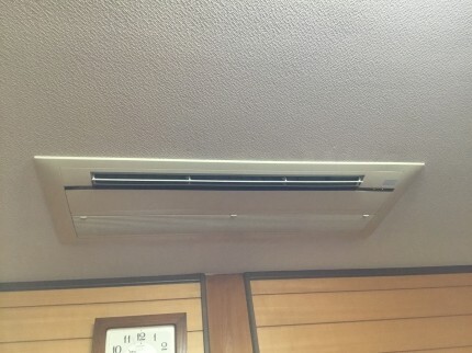 家庭用天井埋め込みエアコンクリーニング1