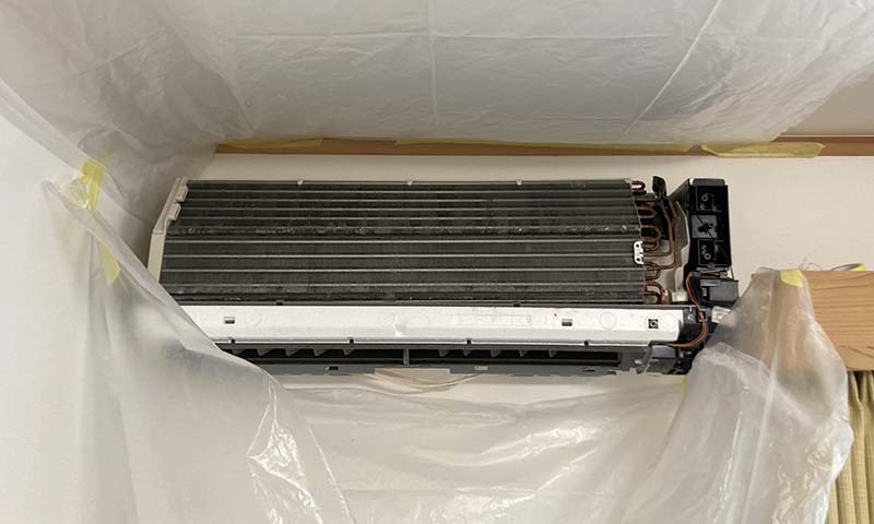 作業準備・養生