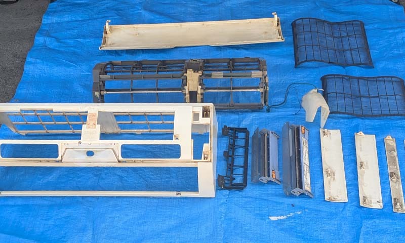 分解・内部洗浄