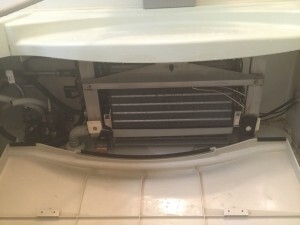 シャワー台エプロンBefore