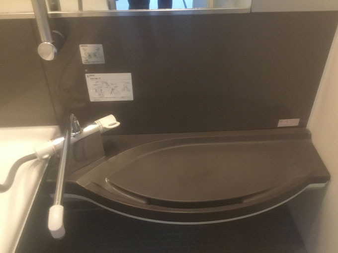 シャワー台After