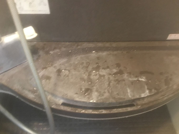 シャワー台Before