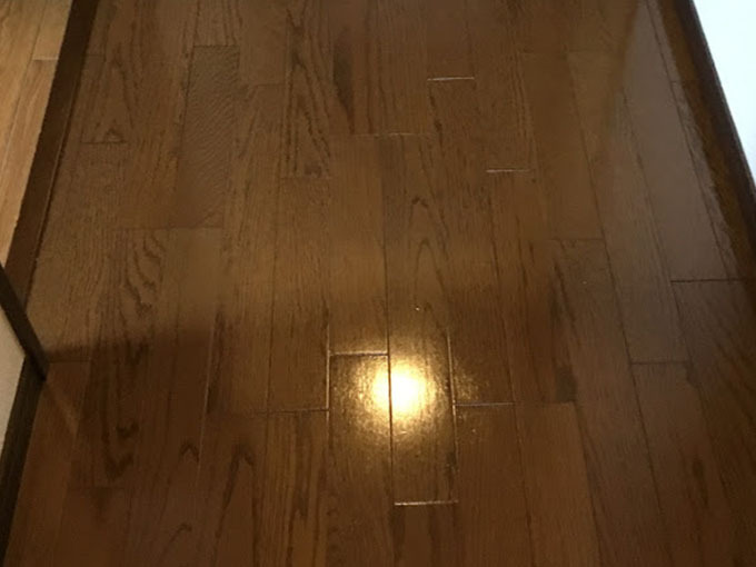 床洗浄ワックスAfter